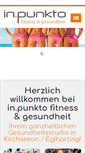 Mobile Screenshot of inpunkto-fitness.de
